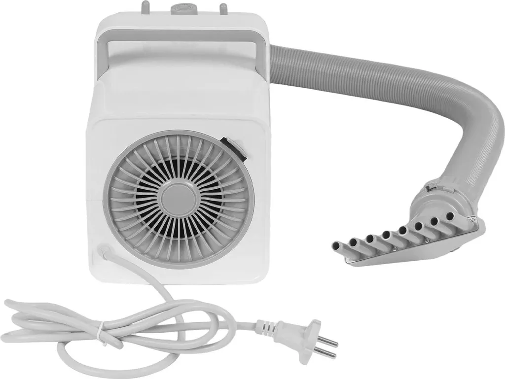 Sèche-cheveux pour chiens CL-S1 2800W Débit 68m/s Silencieux Blanc