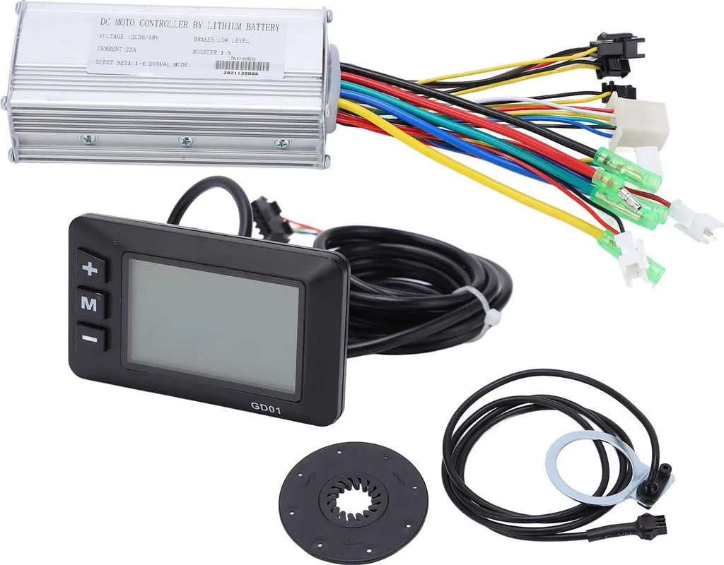 Contrôleur Velo Electrique 36V 48V avec Ecran GD01 pour Remplacement