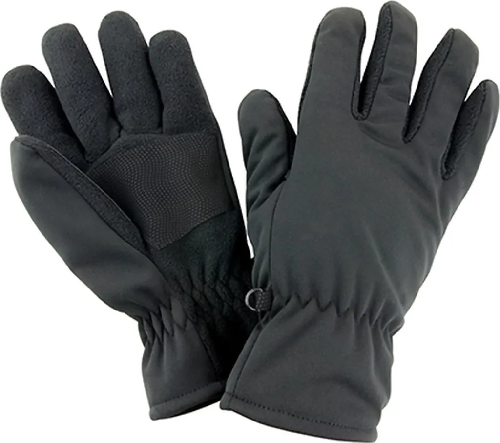 Guanti da Lavoro Invernali Result R364X Softshell Nero L/XL