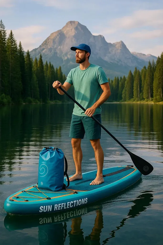 Kit Paddle Gonflable Sun Reflections 10'8 avec Accessoires Complets - 5