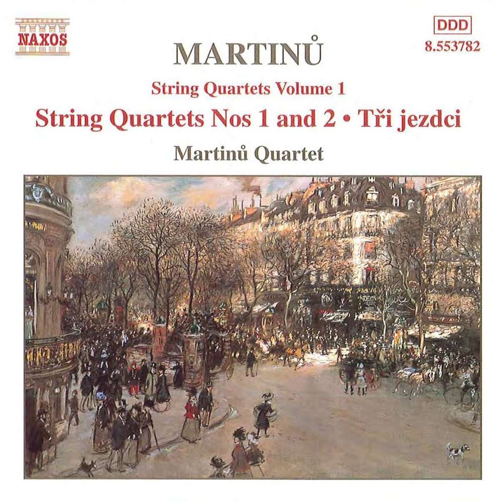 Martinu Quartett: Streichquartette Vol.1