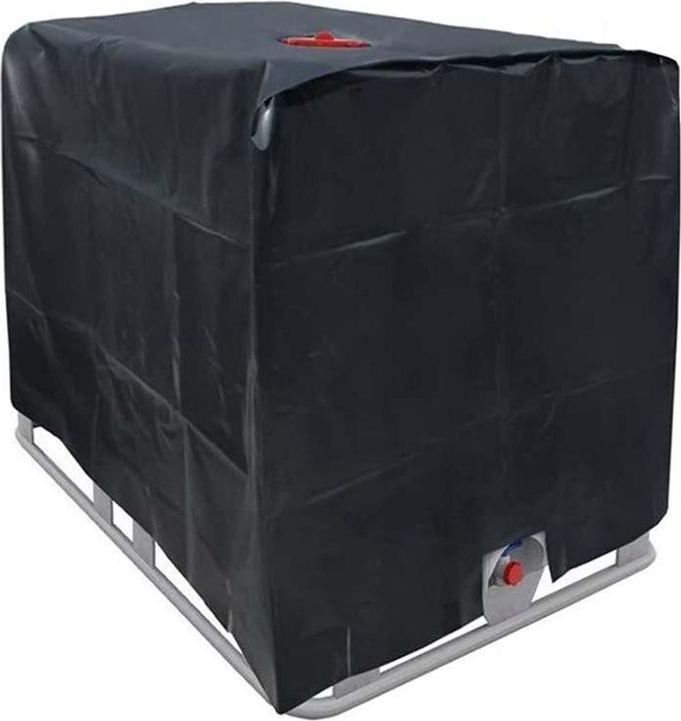 Wasserbehälter Abdeckplane 1000L - Mit Reißverschluss, Wasserdicht & Isolierend, Für Outdoor Tanks