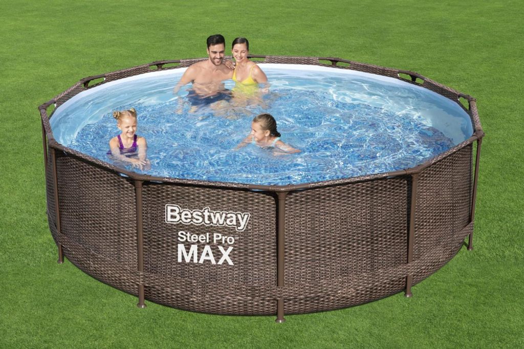 Bestway Steel Pro MAX Frame Pool Komplett-Set 366 x 100 cm Produktbild 2