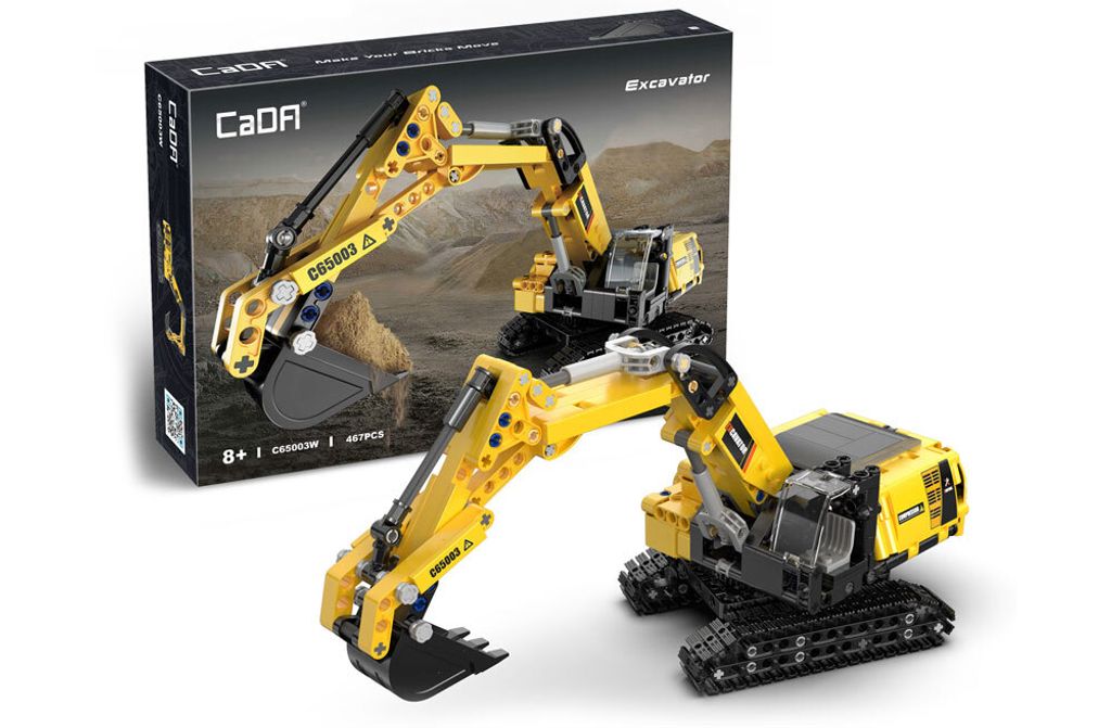 CaDA Technik C65003W rýpadlo, pásové rýpadlo, stavebné Obrázok produktu 7