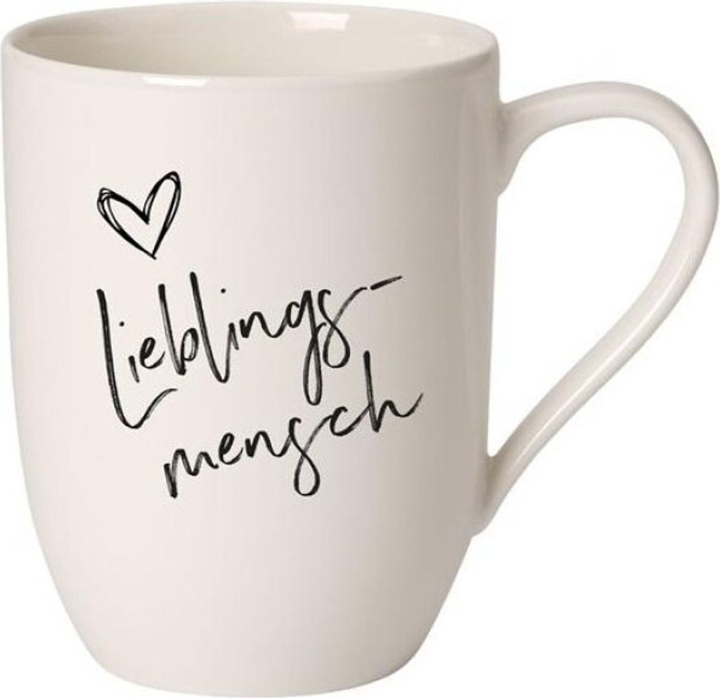 Villeroy & Boch Statement Gobelet avec anse "Homme préféré" Image du produit 