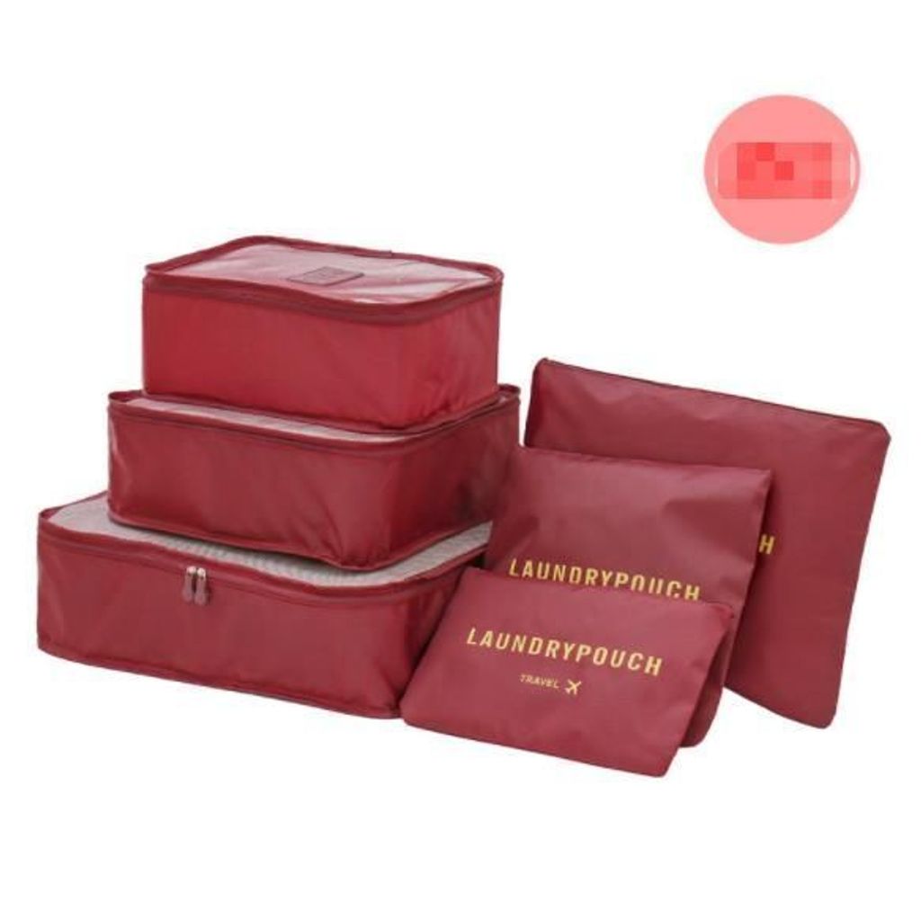 Reiseorganisationsset für Koffer und Kleiderschrank (6 Produktbild 