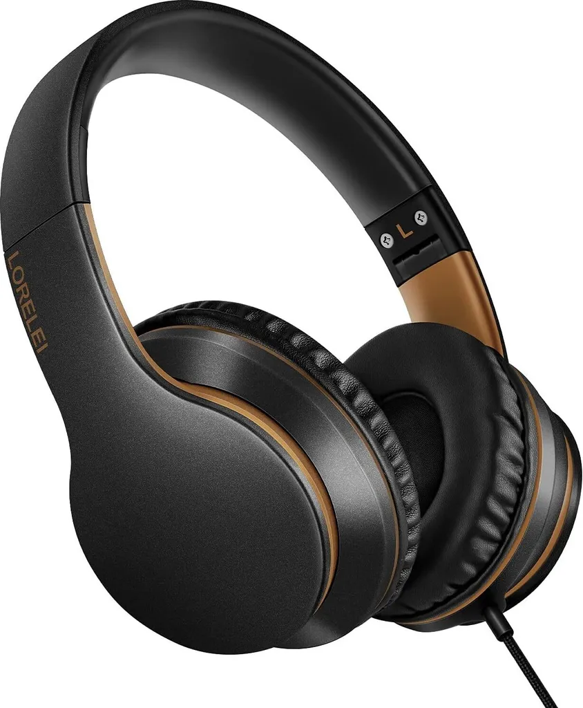 Cuffie Over-Ear Lorelei X6: Bassi Stereo e Comfort per Tutto il Giorno
