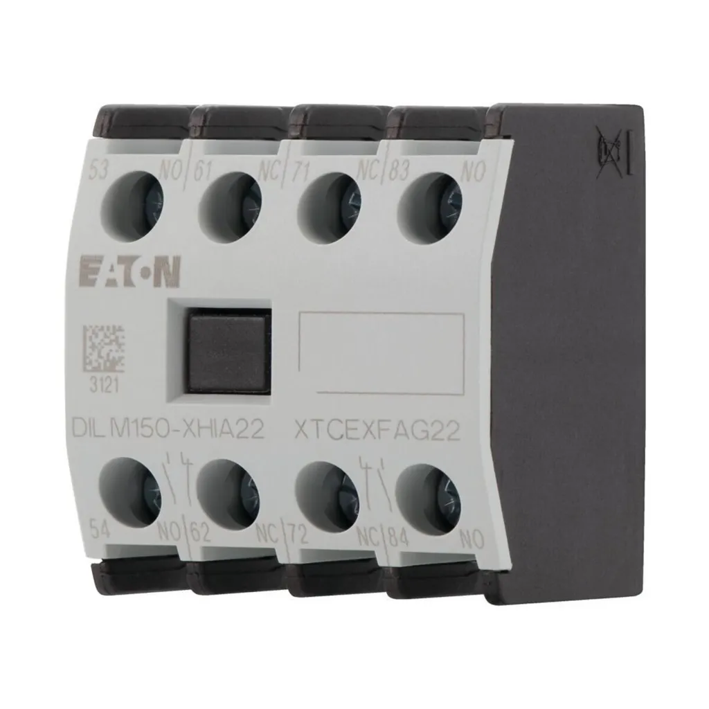 Module contact auxiliaire 2NO+2NC Eaton DILM150-XHIA22 montage face