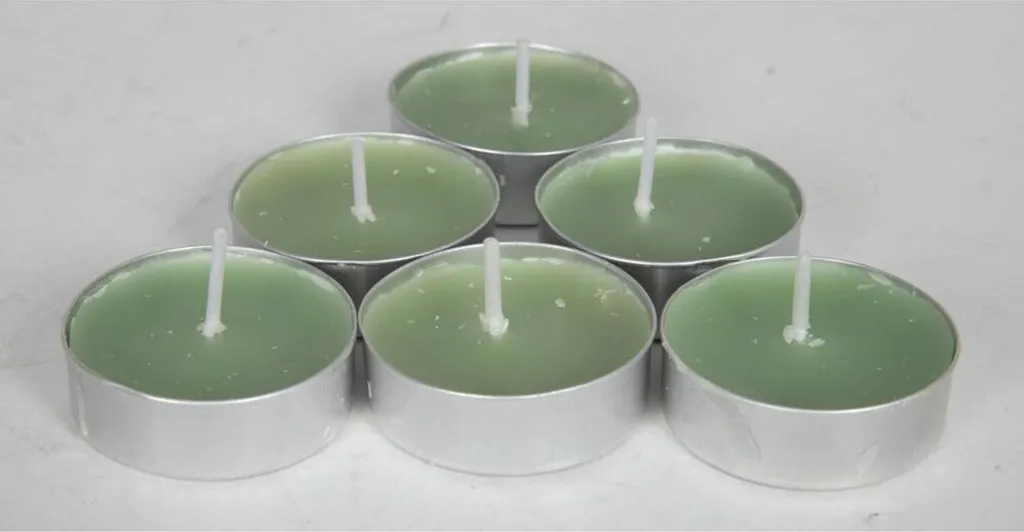 Bougies Citronnelle Extérieur pour Soirées sans Moustiques - 24 pcs