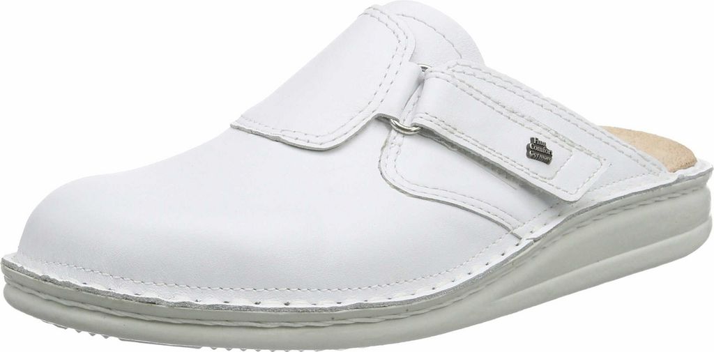 Finn Comfort Komfort Slipper Damen 323934383434 Weiß 42 EU Produktbild 