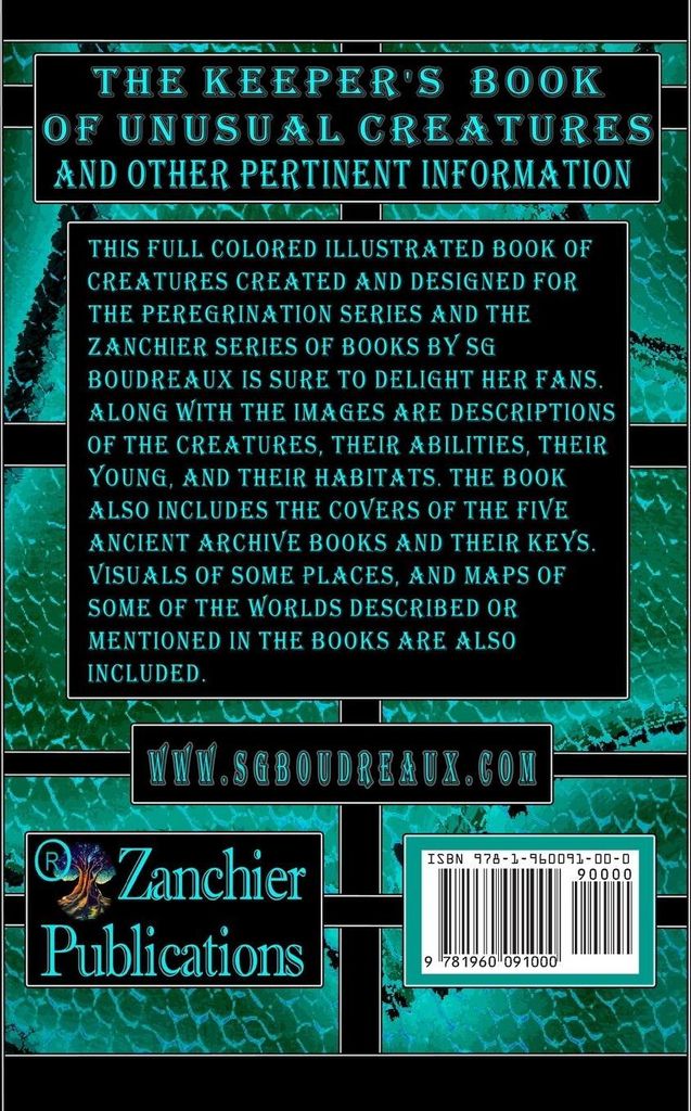 The Keeper's Book Of Unusual Creatures A – Lingua: Inglese