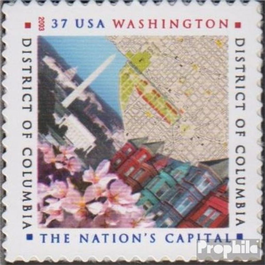 Briefmarken USA 2003 Mi 3781 (kompl.Ausg.) postfrisch District of Columbia