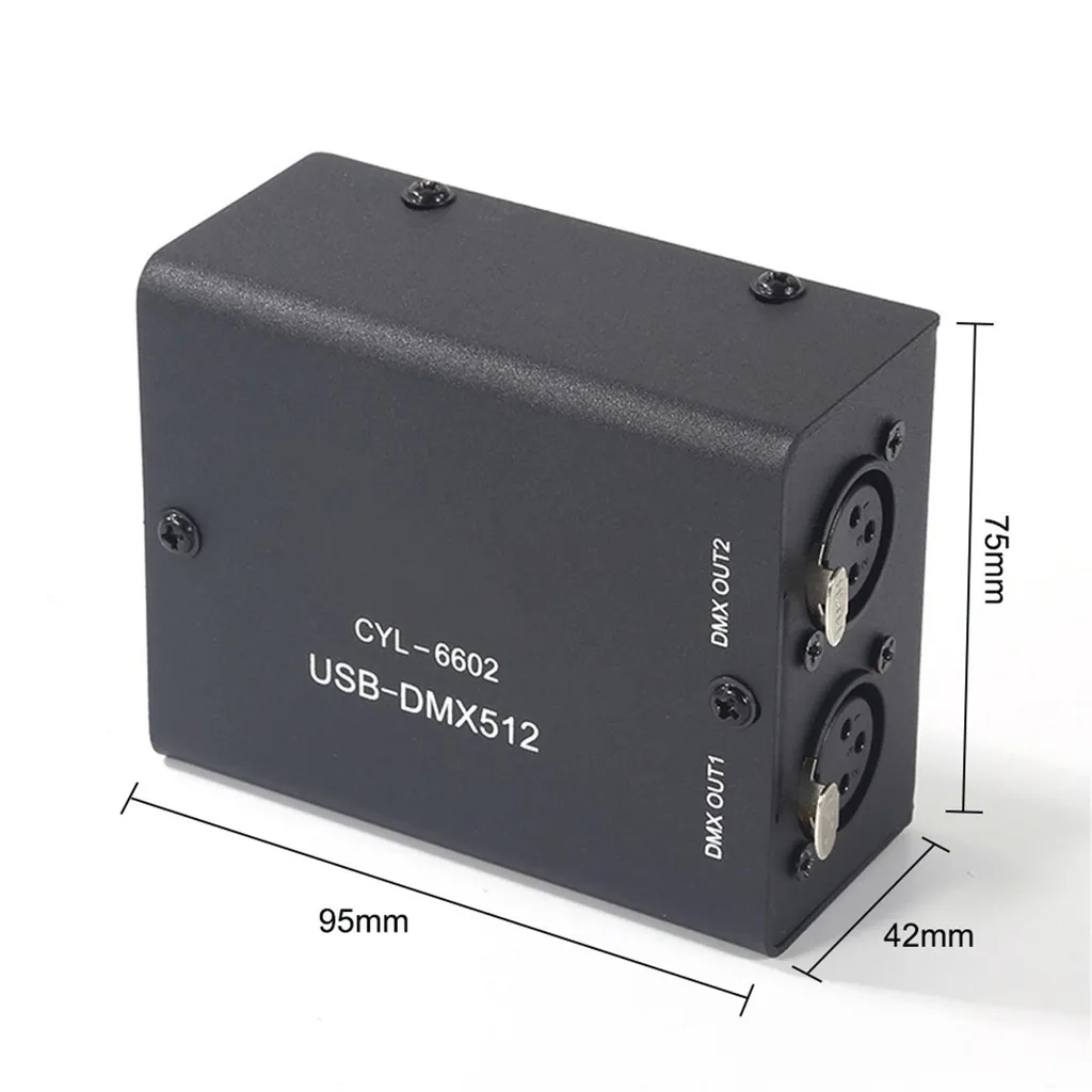 Interface USB vers DMX512 avec module décodeur LED et CD d'installation - 2