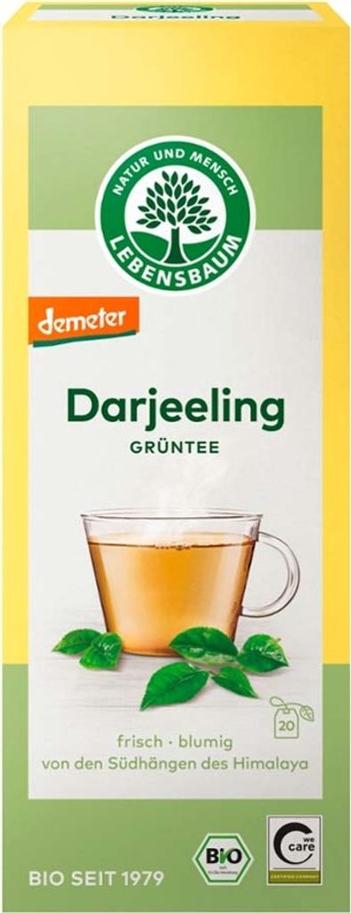 Zelený čaj - Darjeeling 20 sáčků 30g Obrázek produktu 