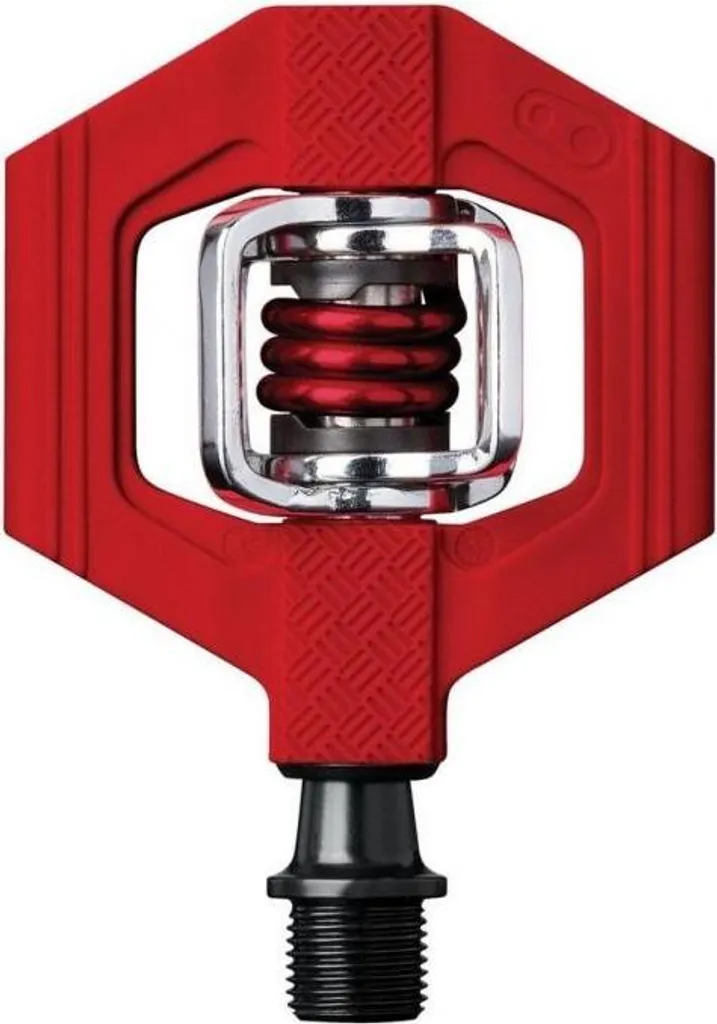 Crankbrothers Candy 2 Pédales Clips VTT Rouge - Système de Clip 4 Faces