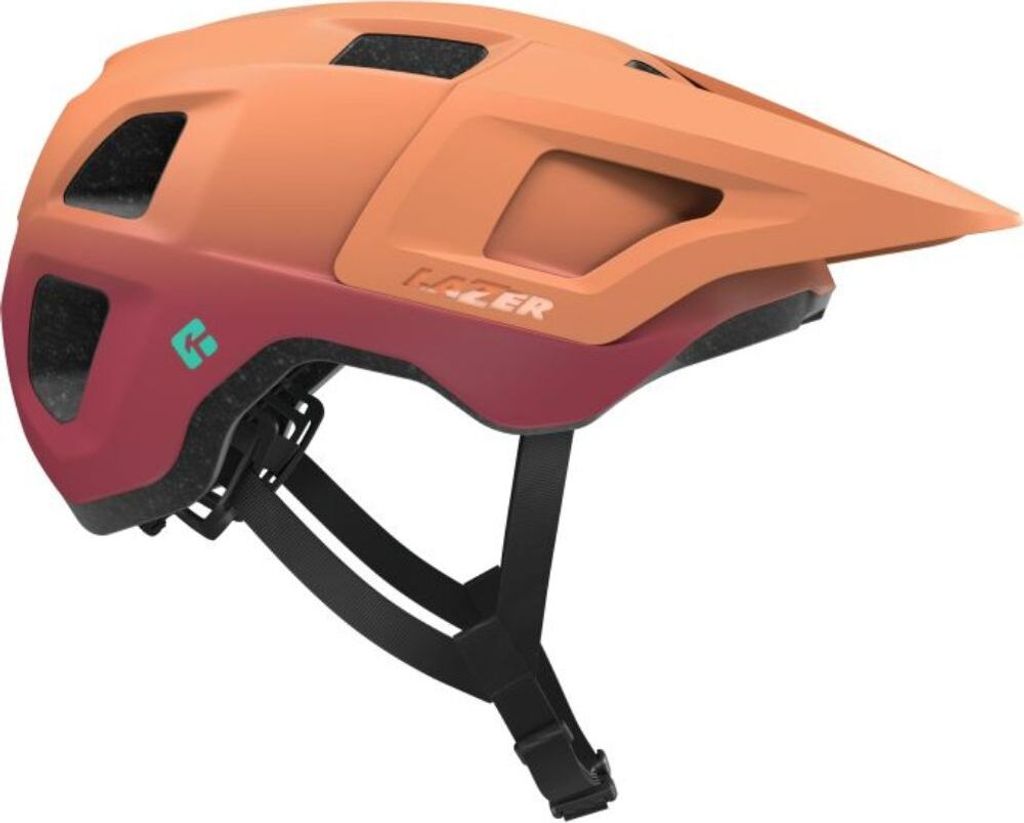 LAZER Fahrradhelm Finch KinetiCore, Matte Sedona Red