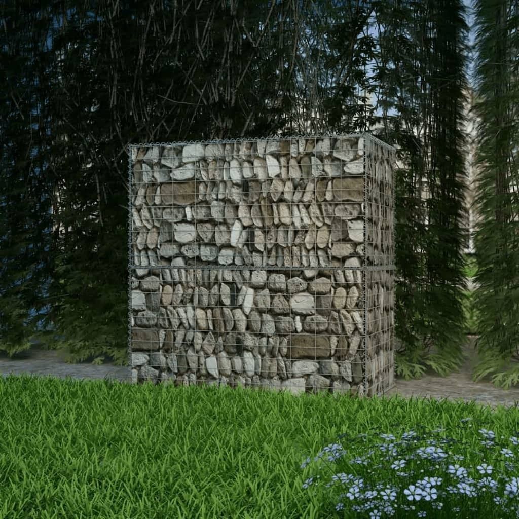 Gabionenkorb Stahl 100×50×100 cm , Drahtzäune Design 2024