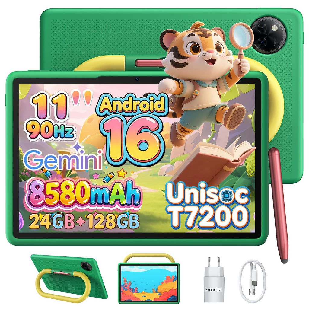 DOOGEE U11Kids 11" Tablet, Android 16,Gemini AI, Produktbild 