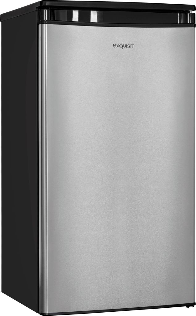 Exquisit KS85-V-091E inoxlook Standkühlschrank