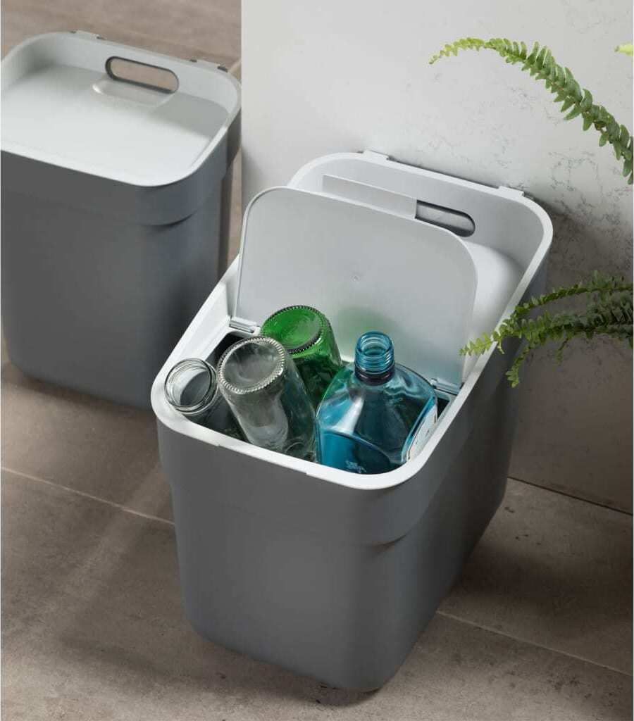Curver Poubelle Ready to Collect 20L gris foncé Image du produit 