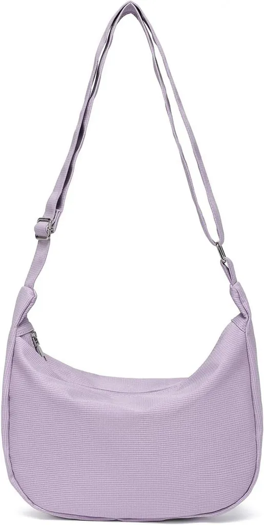 Petit Sac Bandoulière Femme Violet Léger fini les Sacs Trop Lourds