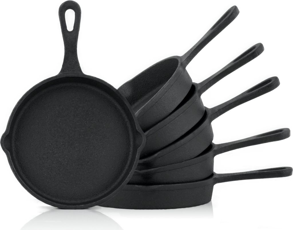 Liatinové grilovacie panvice BBQ-Toro (sada 6 ks) | Ø 12,5 Obrázok produktu 