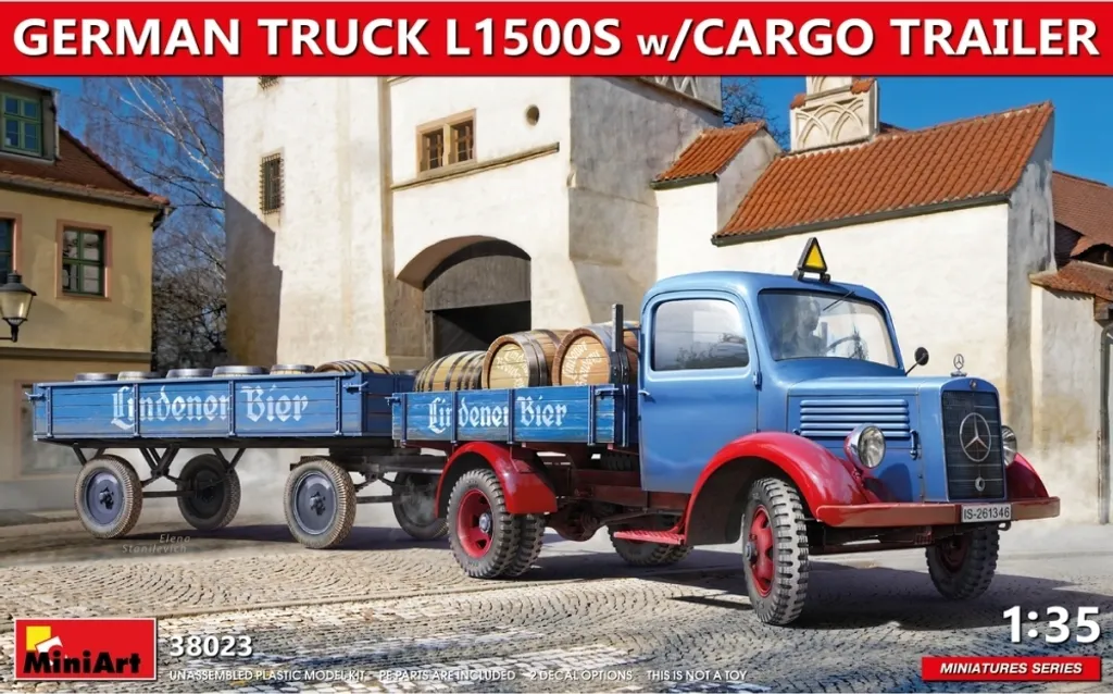 Maquette L1500S MiniArt : Finition Réaliste sans Compromis en 1:35