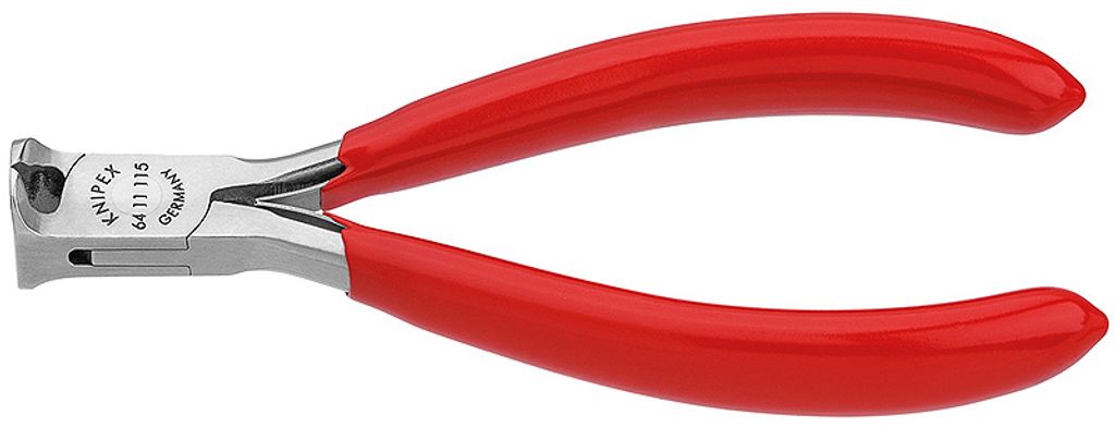 Knipex 64 11 115, Kombinačky, Oceľ, Červená, 115 mm, 74 g Obrázok produktu 