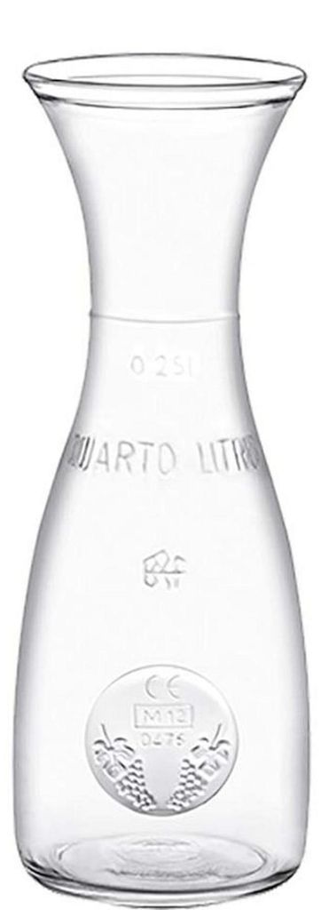 Caraffa in vetro Bormioli Rocco Misure 250 ml, 1/4 l, 12x Immagine del prodotto 