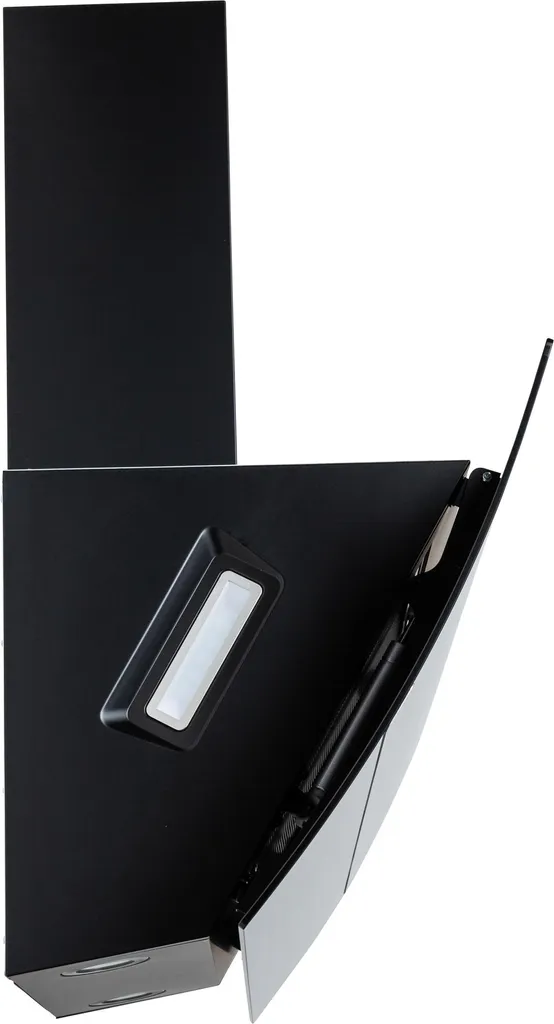 Hotte de Cuisine Murale Inox 90 cm - Aspiration Silencieuse 509 m³/h
