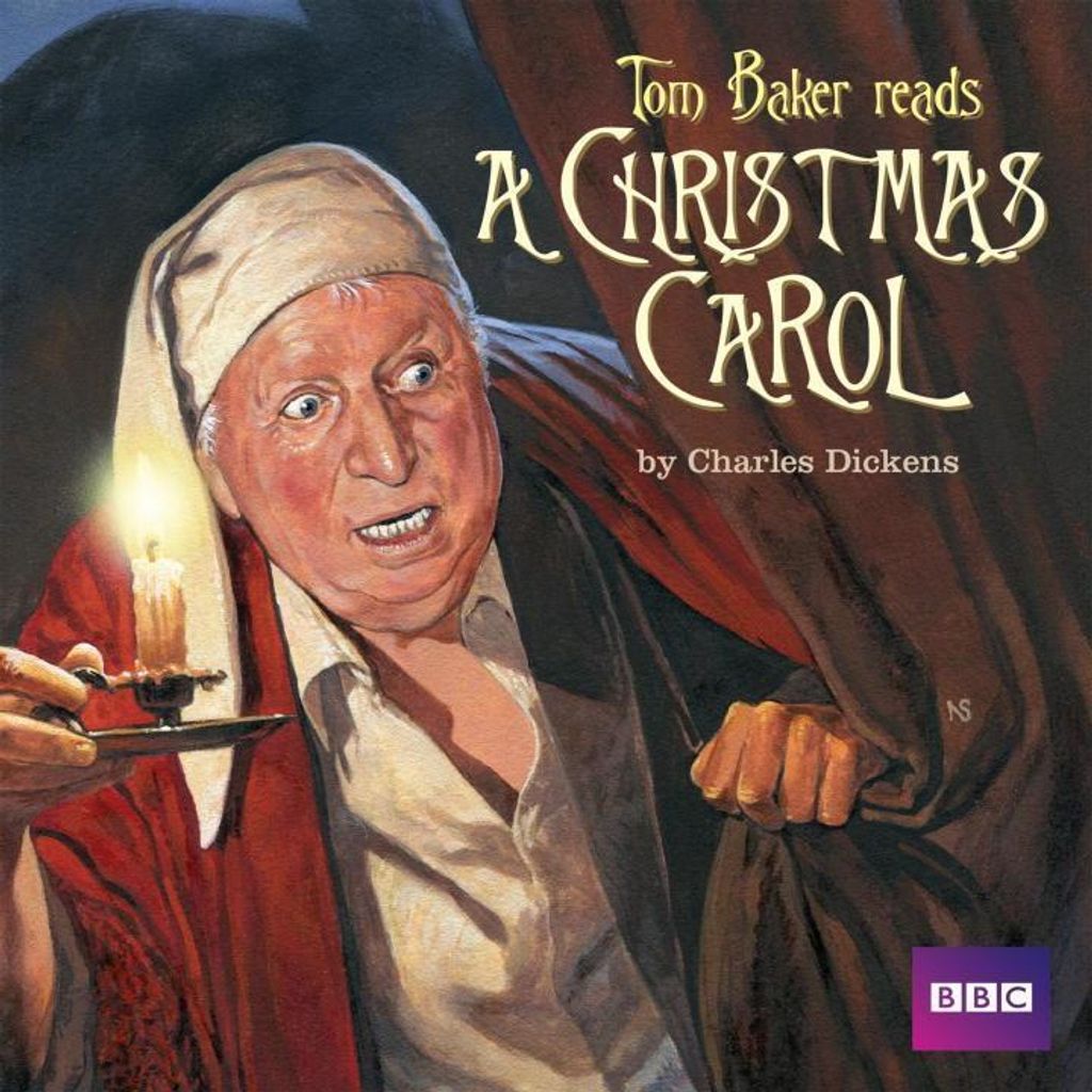Tom Baker liest ein Weihnachtslied