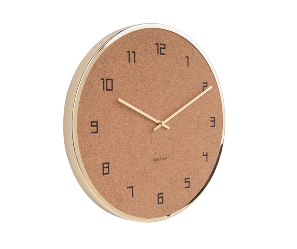 Designer Wanduhr 5664GD Karlsson 40cm