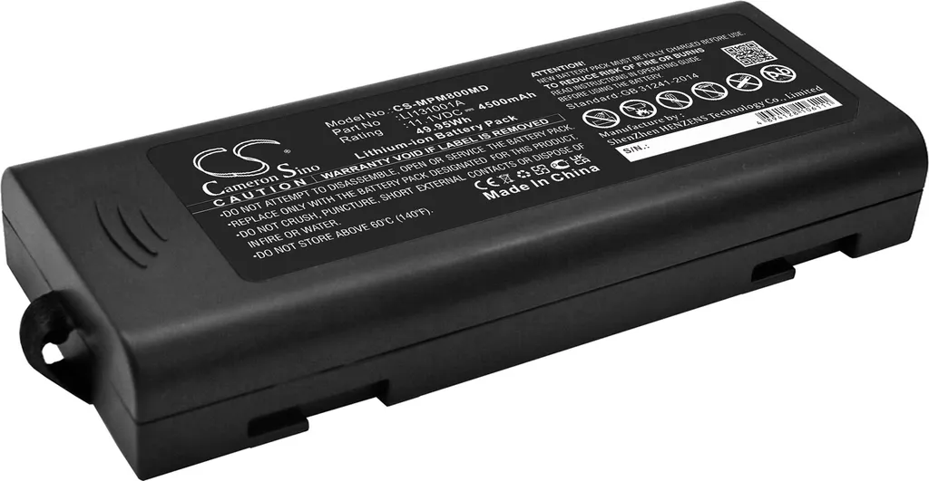 Batterie Techtek pour Mindray Accutorr 7 ePM 10 et iMEC 12 Haute Qualité