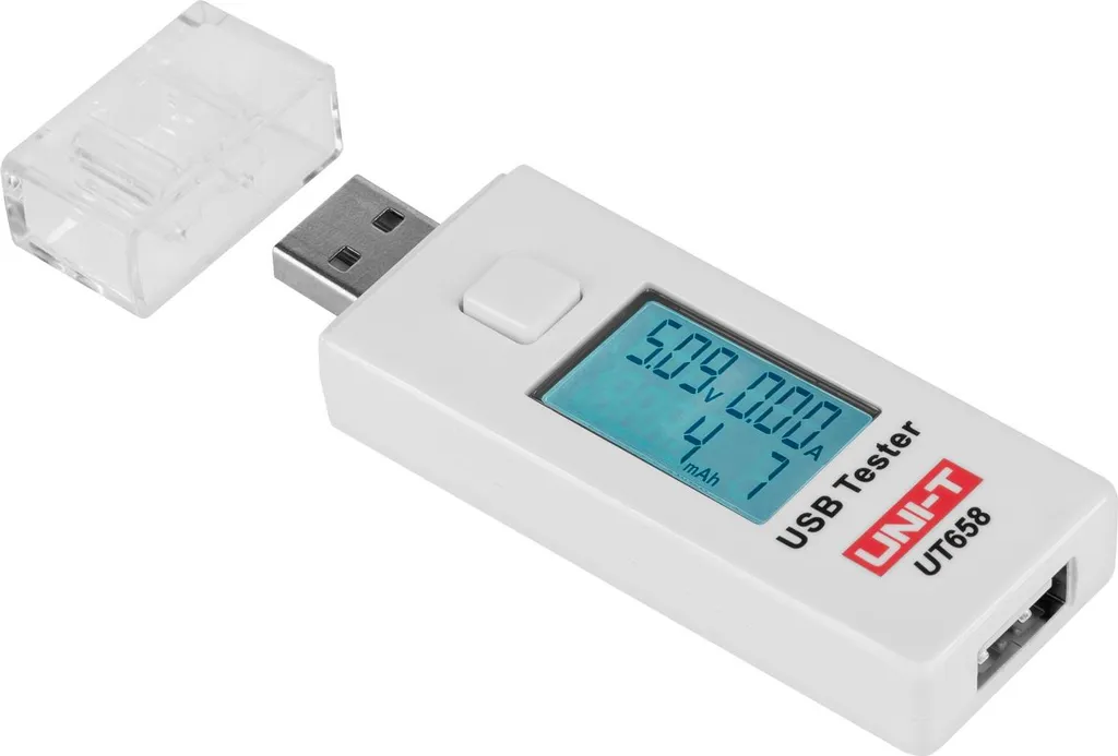 Tester USB Digitale UNI-T UT658 | Verifica Qualità Caricatori e Cavi USB