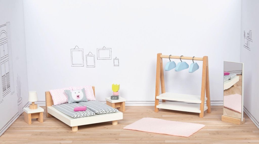 Puppenmöbel Style, Schlafzimmer Produktbild 