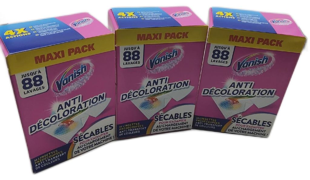 Vanish Anti Verfärbungstücher Waschpflege Wäschepflege 132 Produktbild 