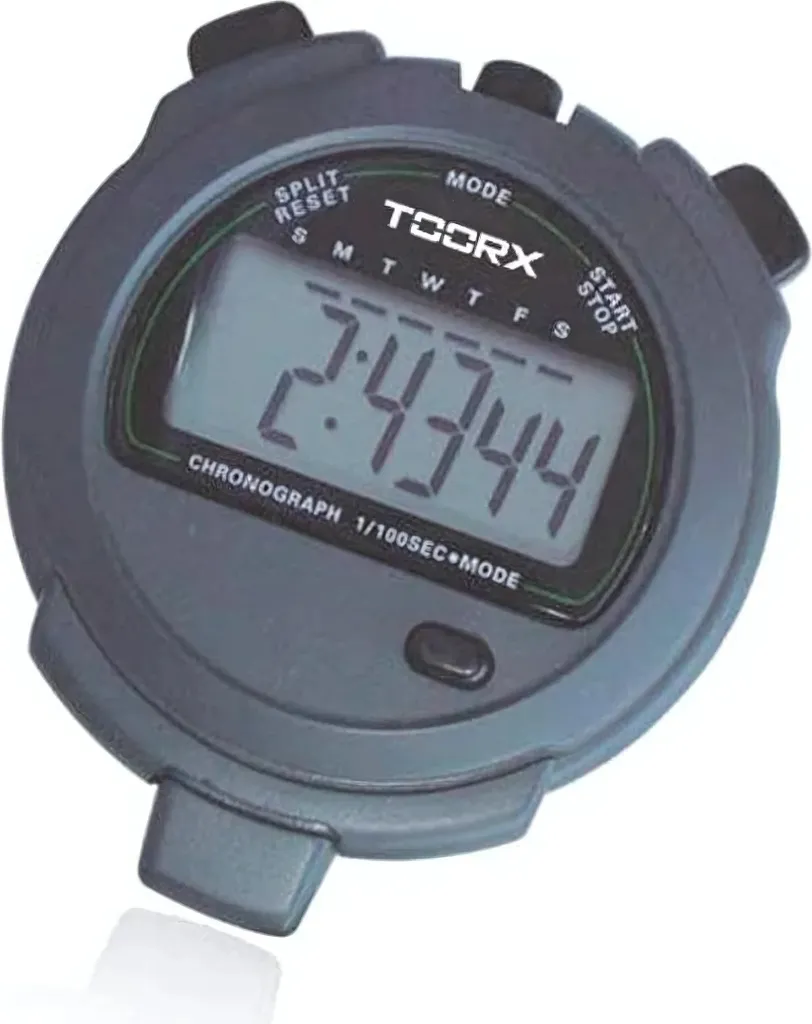 Chronomètre Digital Professionnel Noir Toorx Fitness pour Entraînement