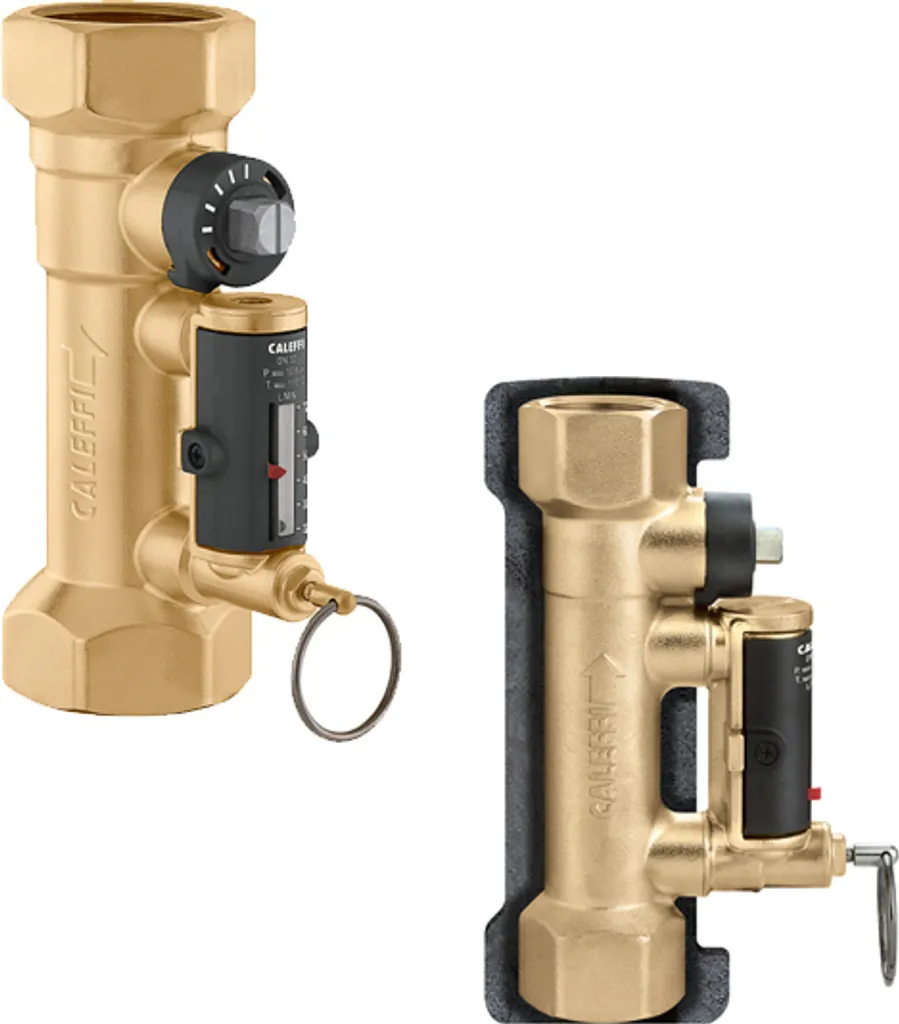 Caleffi 132 SetCal 3/4" Valvola di Bilanciamento Statica con Flussometro
