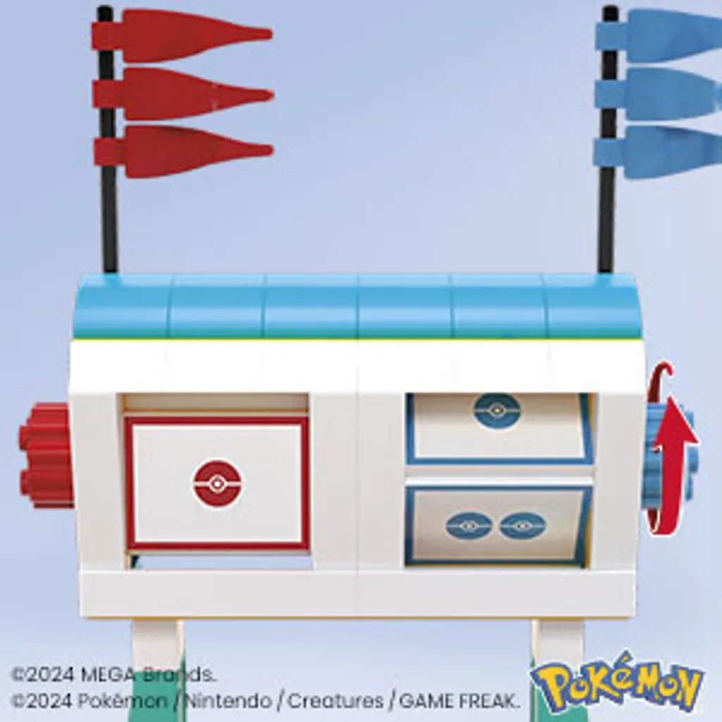 Stade d'entraînement MEGA Pokémon - Coffret de Construction Interactif - 12