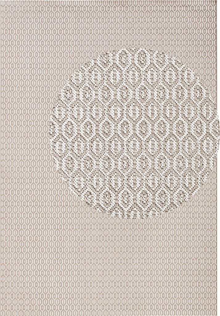 Hanse Home Meadow In- & Outdoorteppich Coin Grau