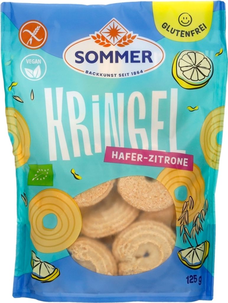 Kringel - Hafer-Zitrone glutenfrei 125g Produktbild 