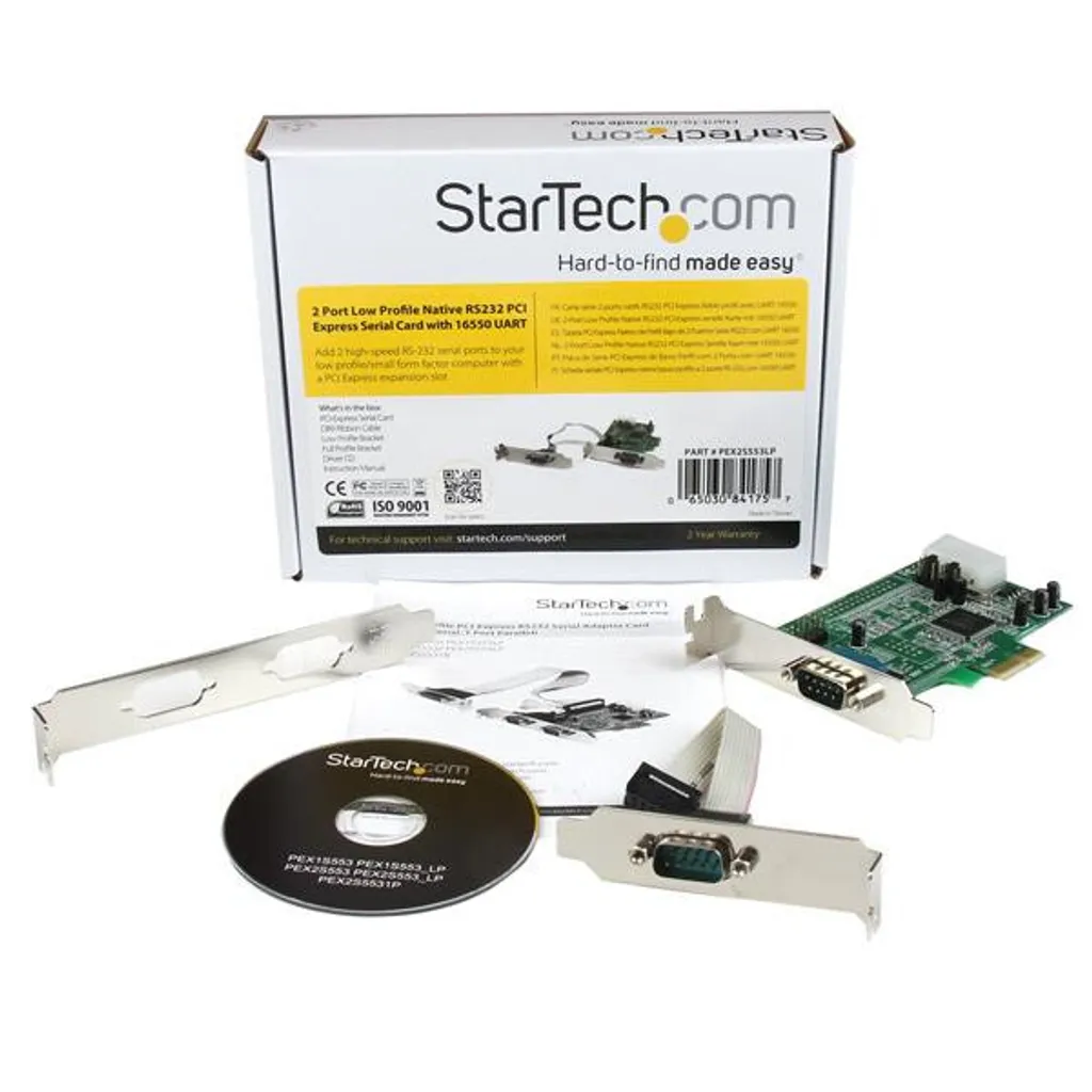 Ajouter 2 Ports RS232 à un PC Moderne - Carte Série PCI Express Fix - 4