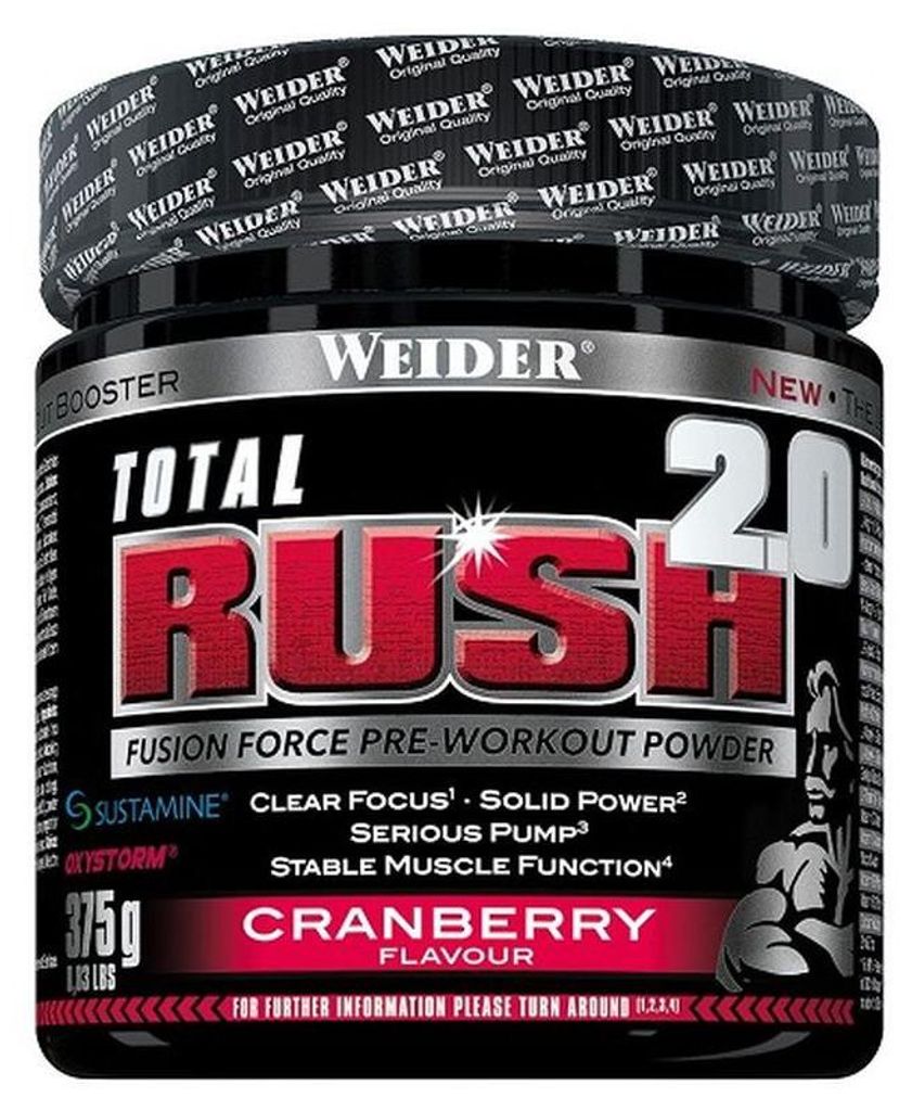 WEIDER Total RUSH 2.0 verschiedene Geschmäcker, ab 375g - Produktbild 