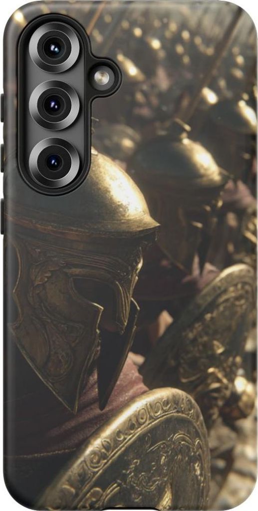 Spartanische Hopliten in Phalanx – Handyhülle Kompatibel mit Galaxy S25