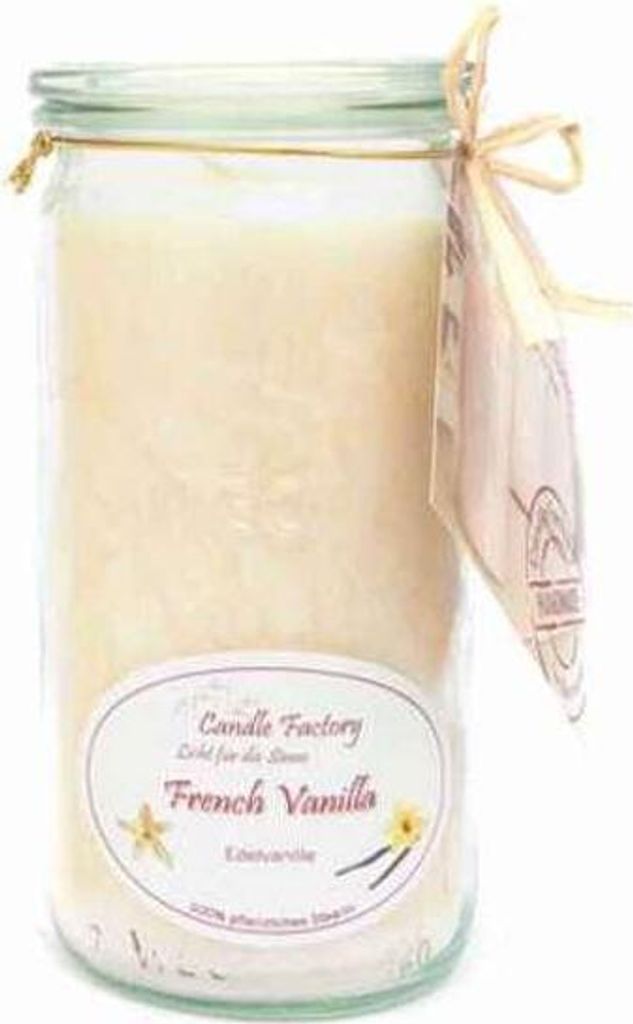 Candle Factory Mini Jumbo French Vanilla Duftkerze Produktbild 