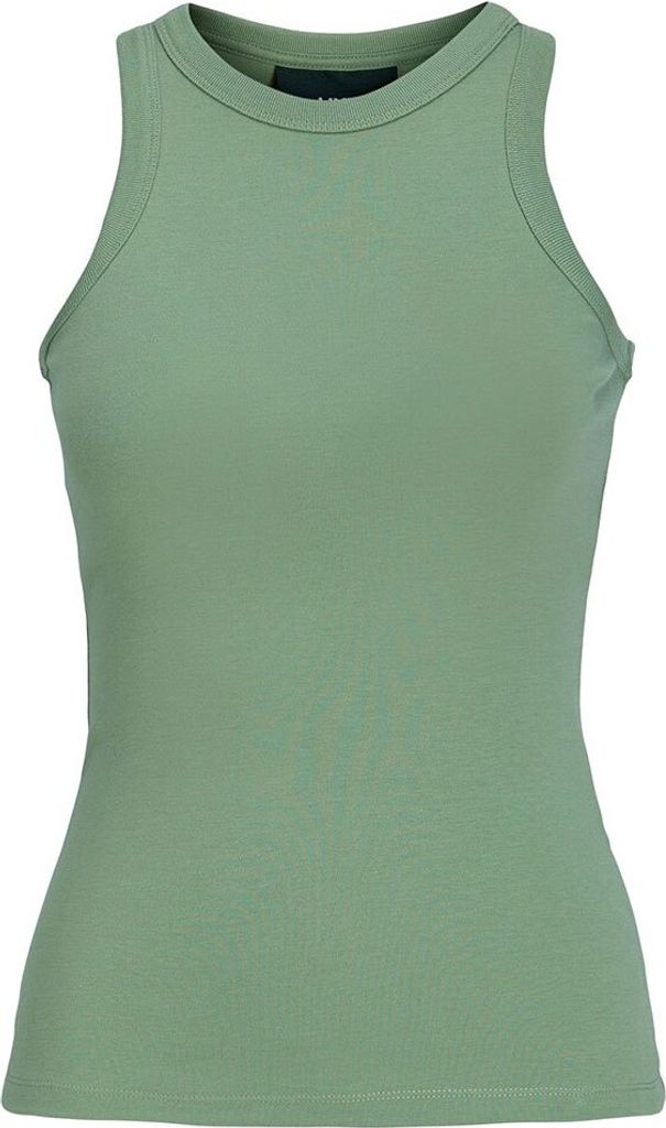 Jack & Jones Carla Stretch ärmelloses T-shirt Grün XS Frau Grün XS