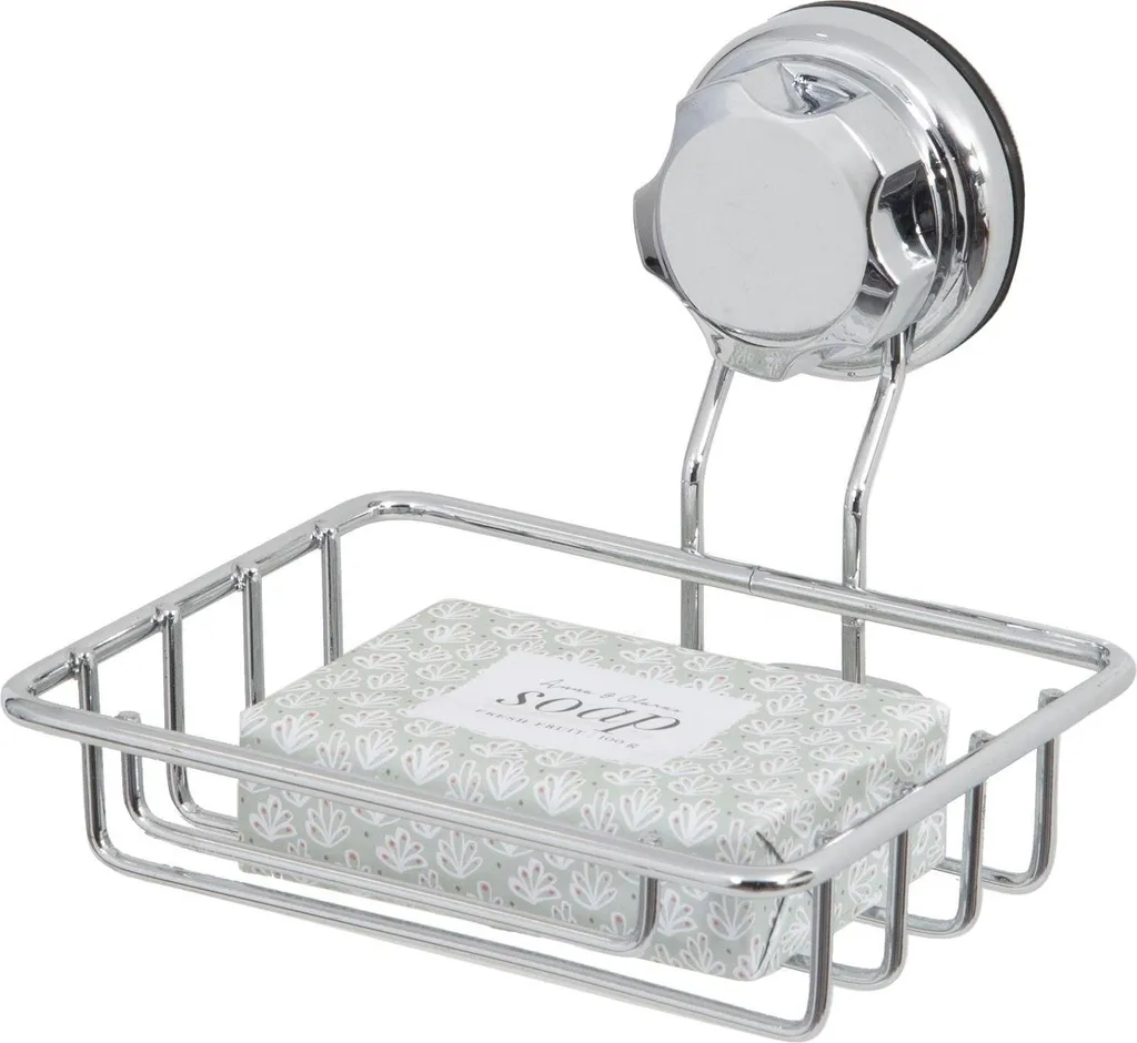 Compactor Bestlock - Distributore di sapone a filo con supporto, cromo RAN6994