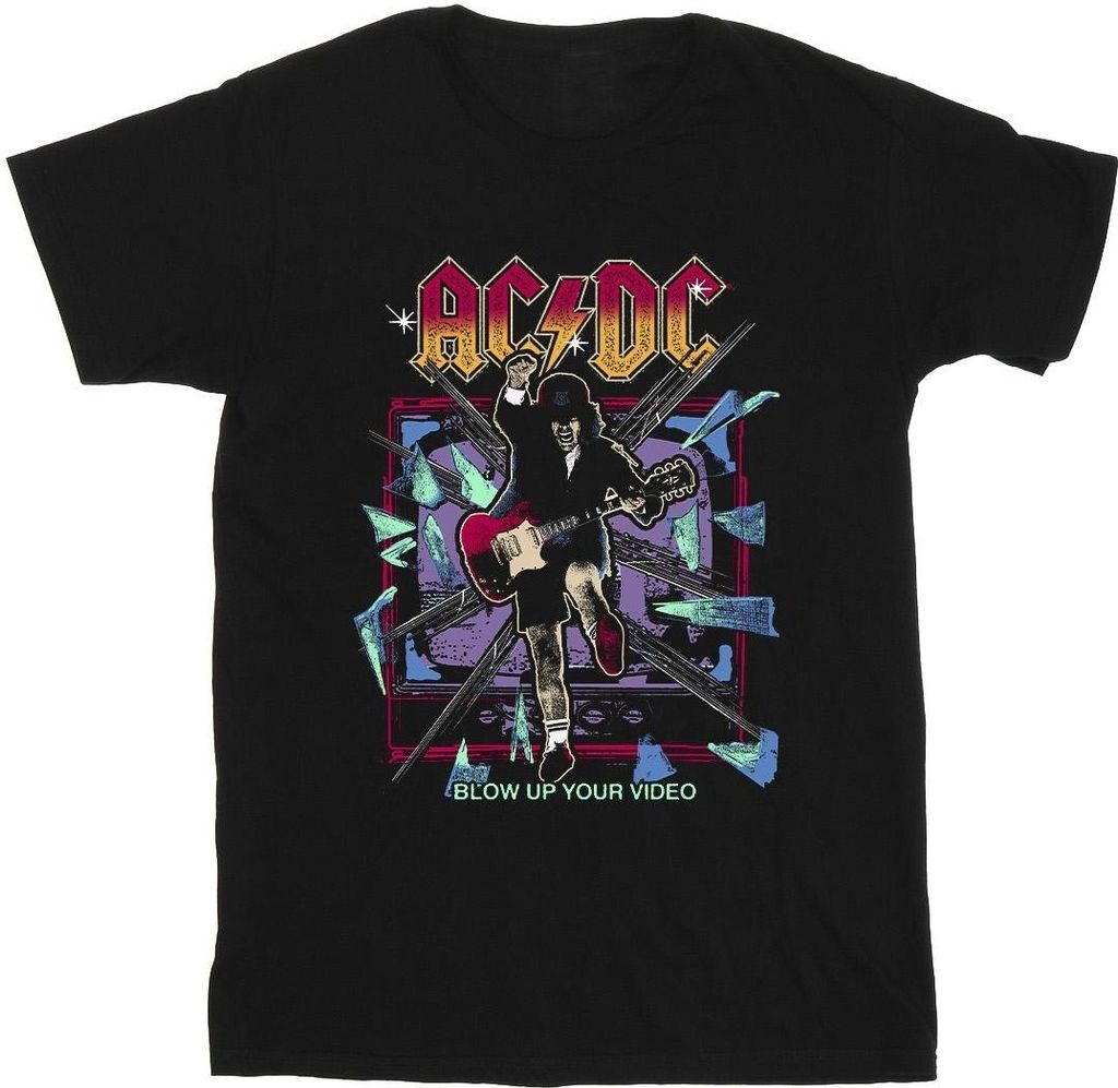 ACDC - "Blow Up Your Video" T-Shirt für Herren BI7567 (XXL) (Schwarz)