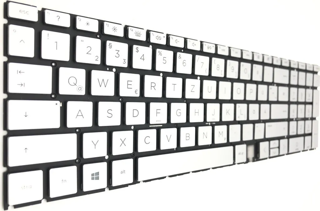 Clavier de remplacement pour PC HP Envy 17-cw0 Argent Layout Français