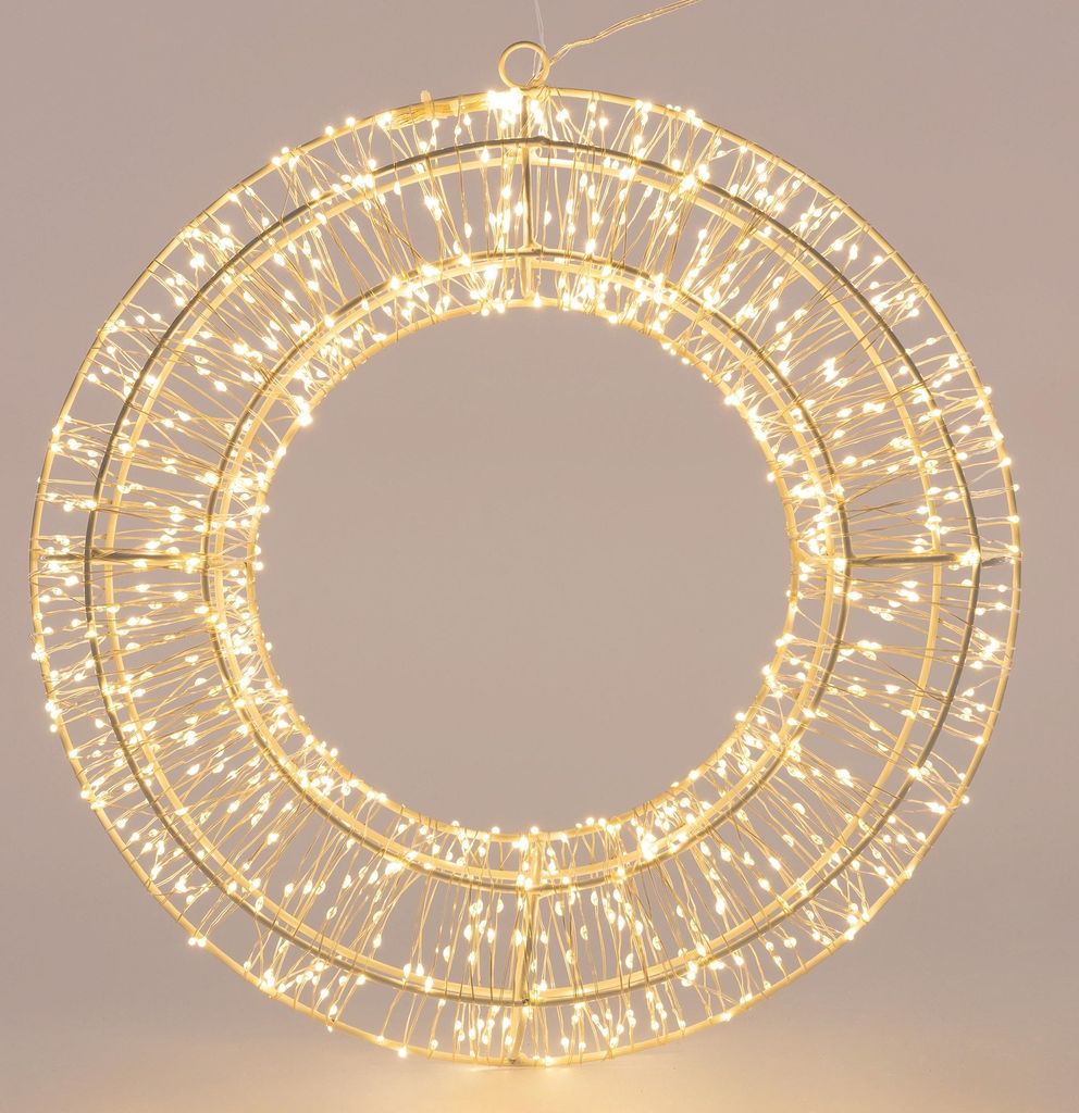 960er LED-Kranz - Ø = ca. 38 cm Produktbild 9